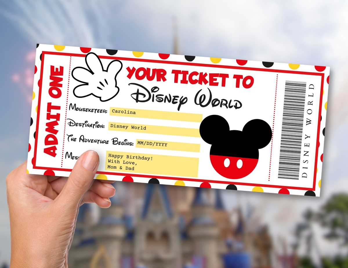 printable disney gift card