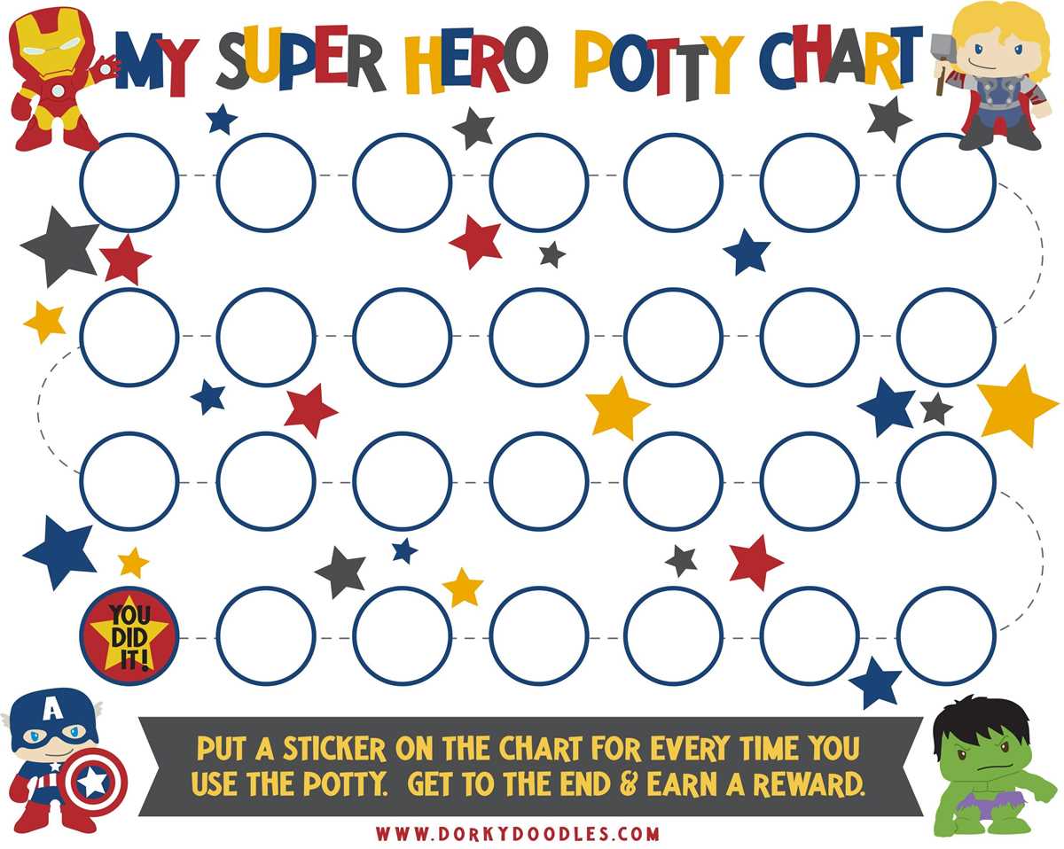 sticker potty chart printable sticker potty chart printable