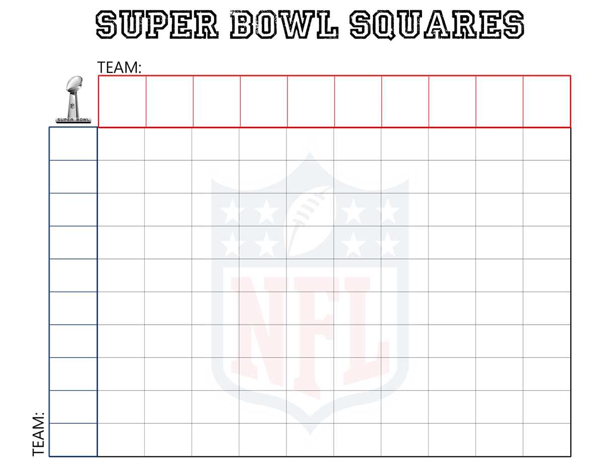 super bowl block pool printable