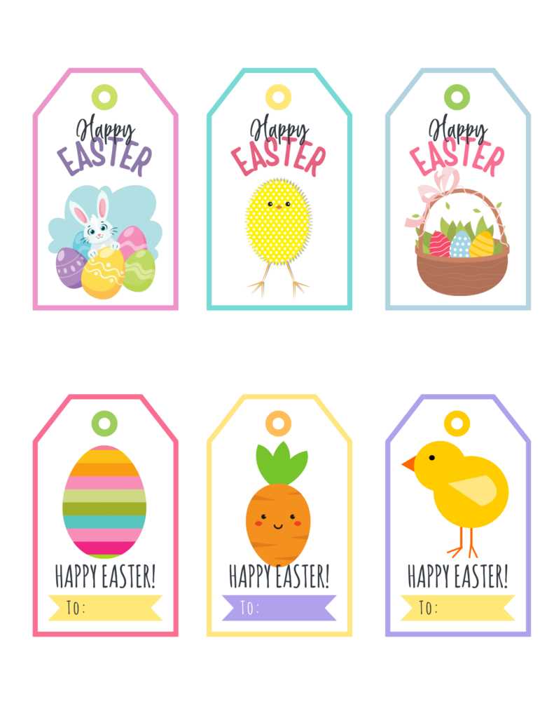 printable easter gift tags free