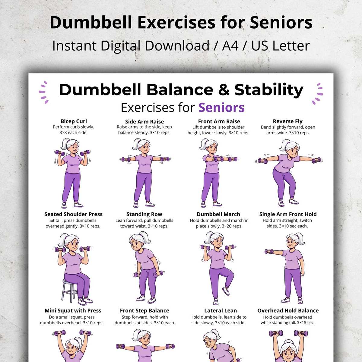 free printable dumbbell exercises free printable dumbbell exercises