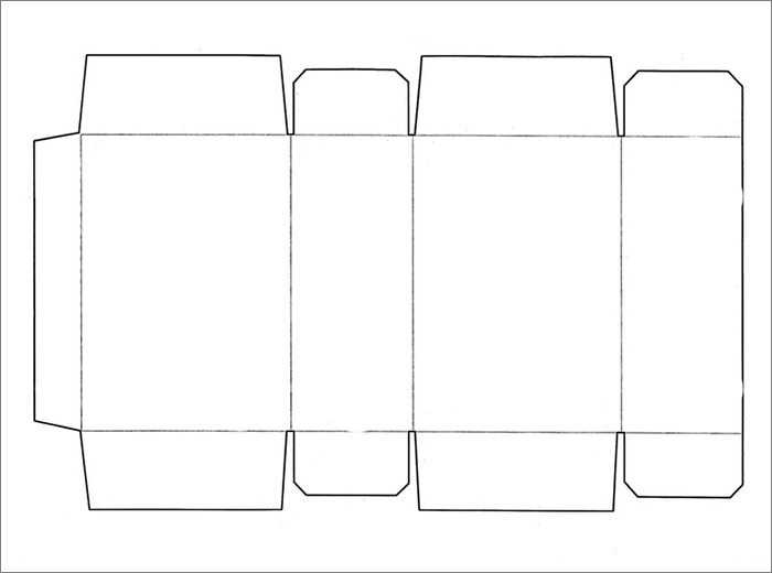 printable paper box template