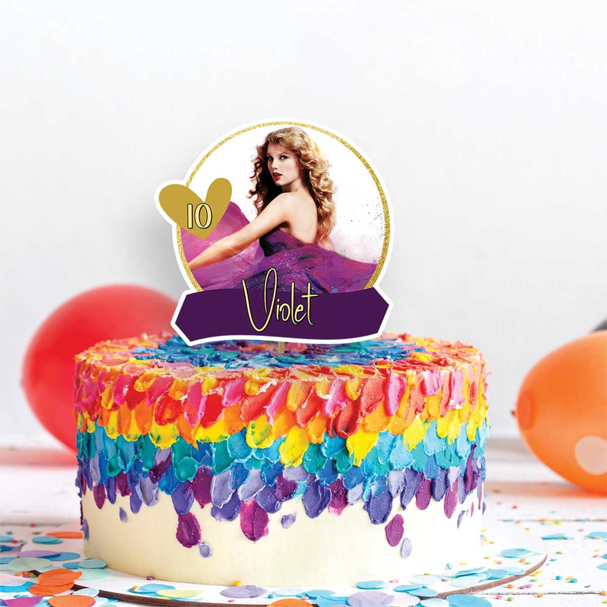 taylor swift cake topper printable