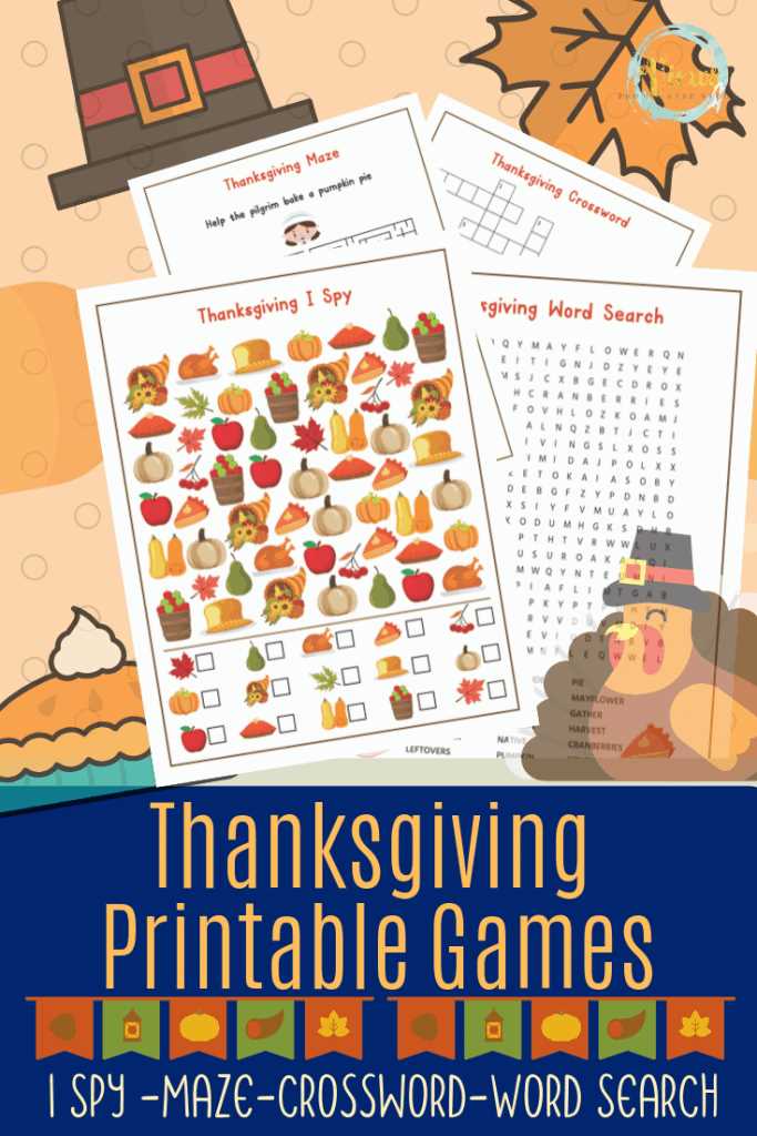thanksgiving puzzles printable