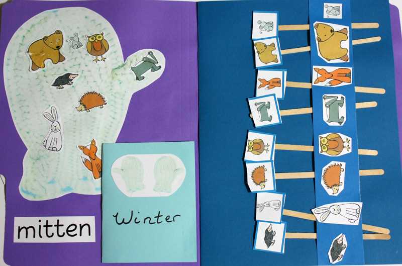 the mitten printables