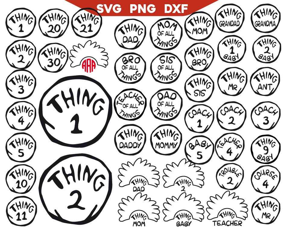 thing 1 and thing 2 printable thing 1 and thing 2 printable