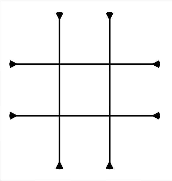 tic tac toe free printable