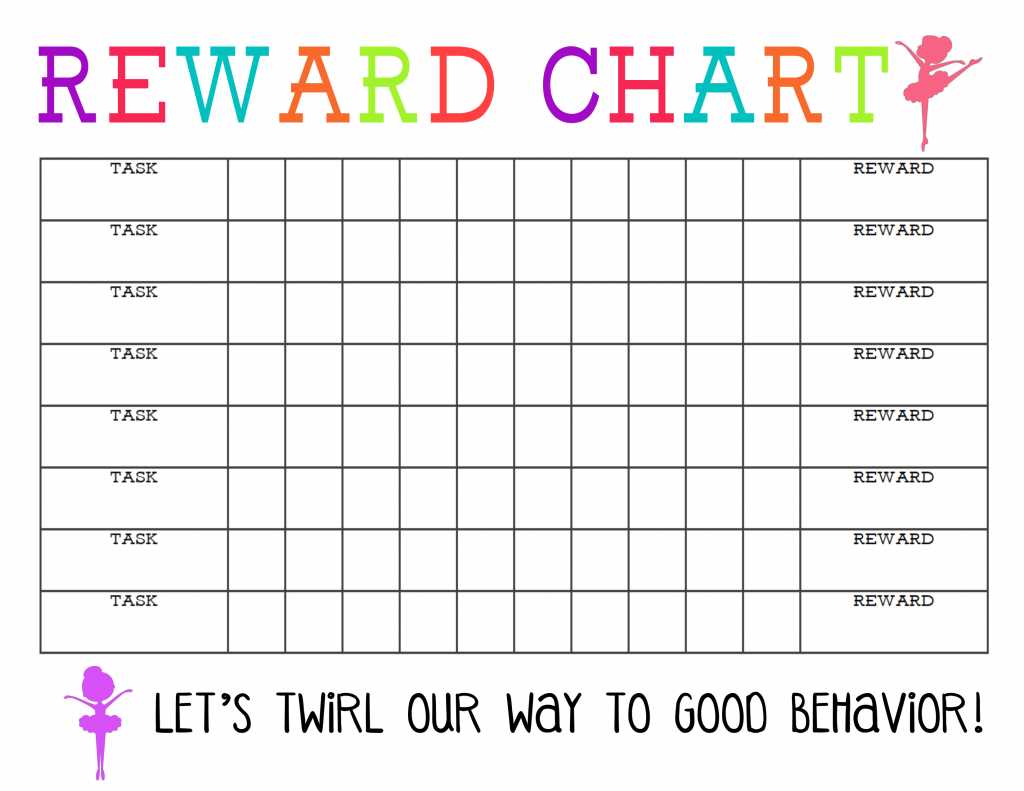 reward charts printable