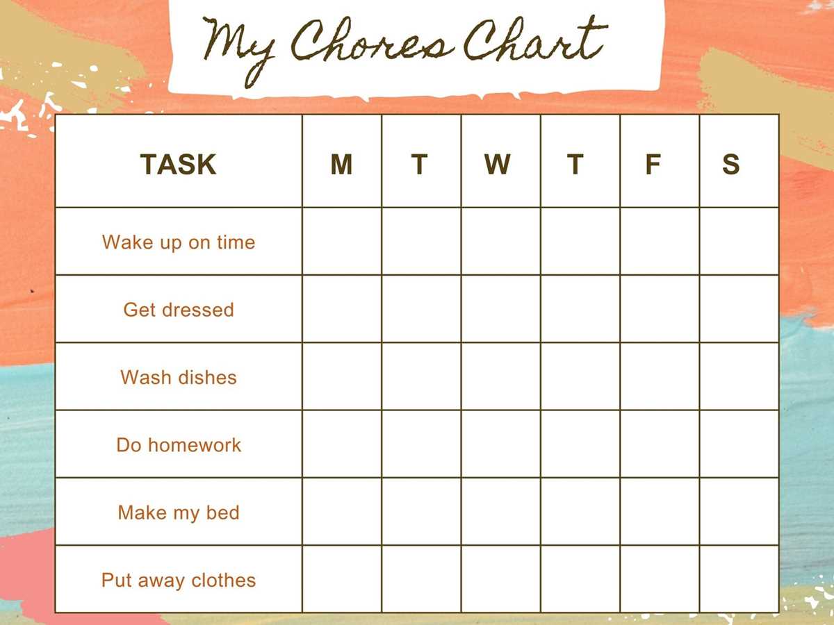 homework chart printable homework chart printable