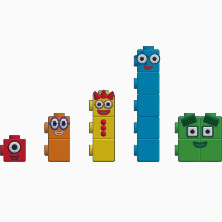 numberblocks faces printable numberblocks faces printable