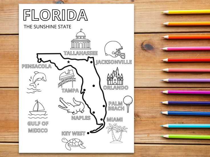 printable map florida