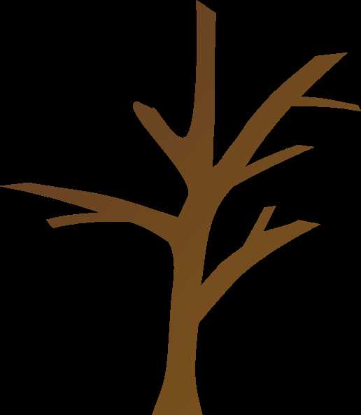 tree trunk printable