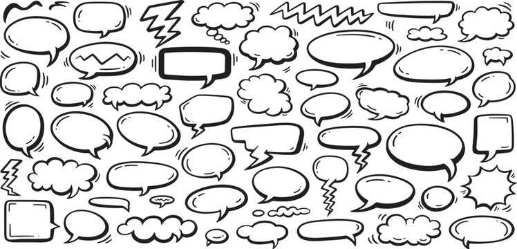 printable thought bubbles
