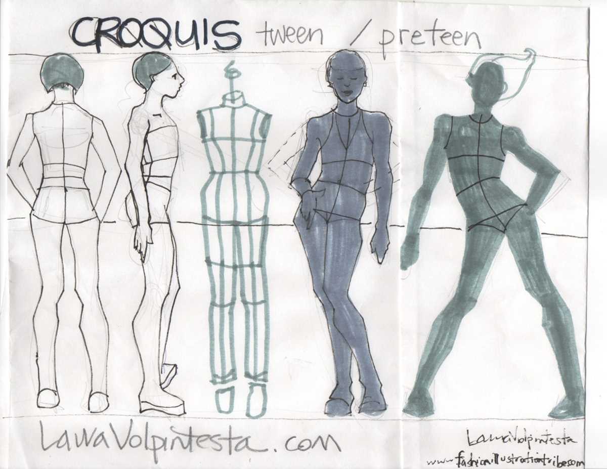 printable fashion design templates