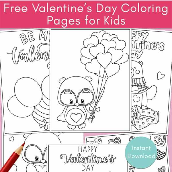 valentines coloring printables