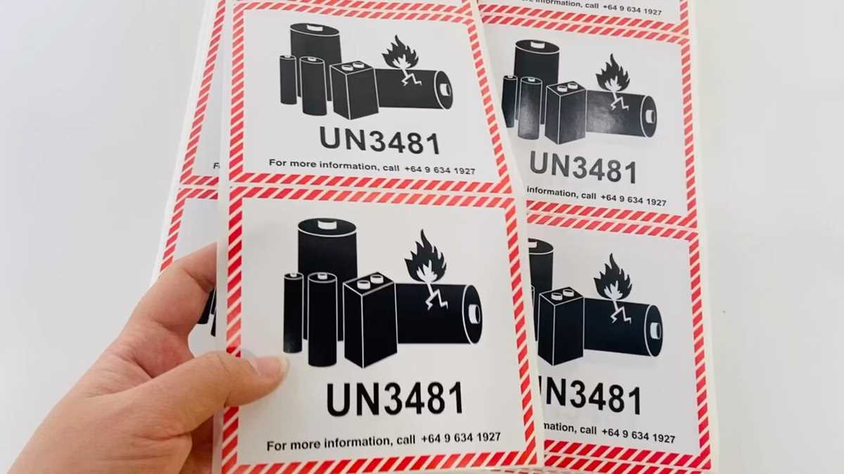 un3481 printable label