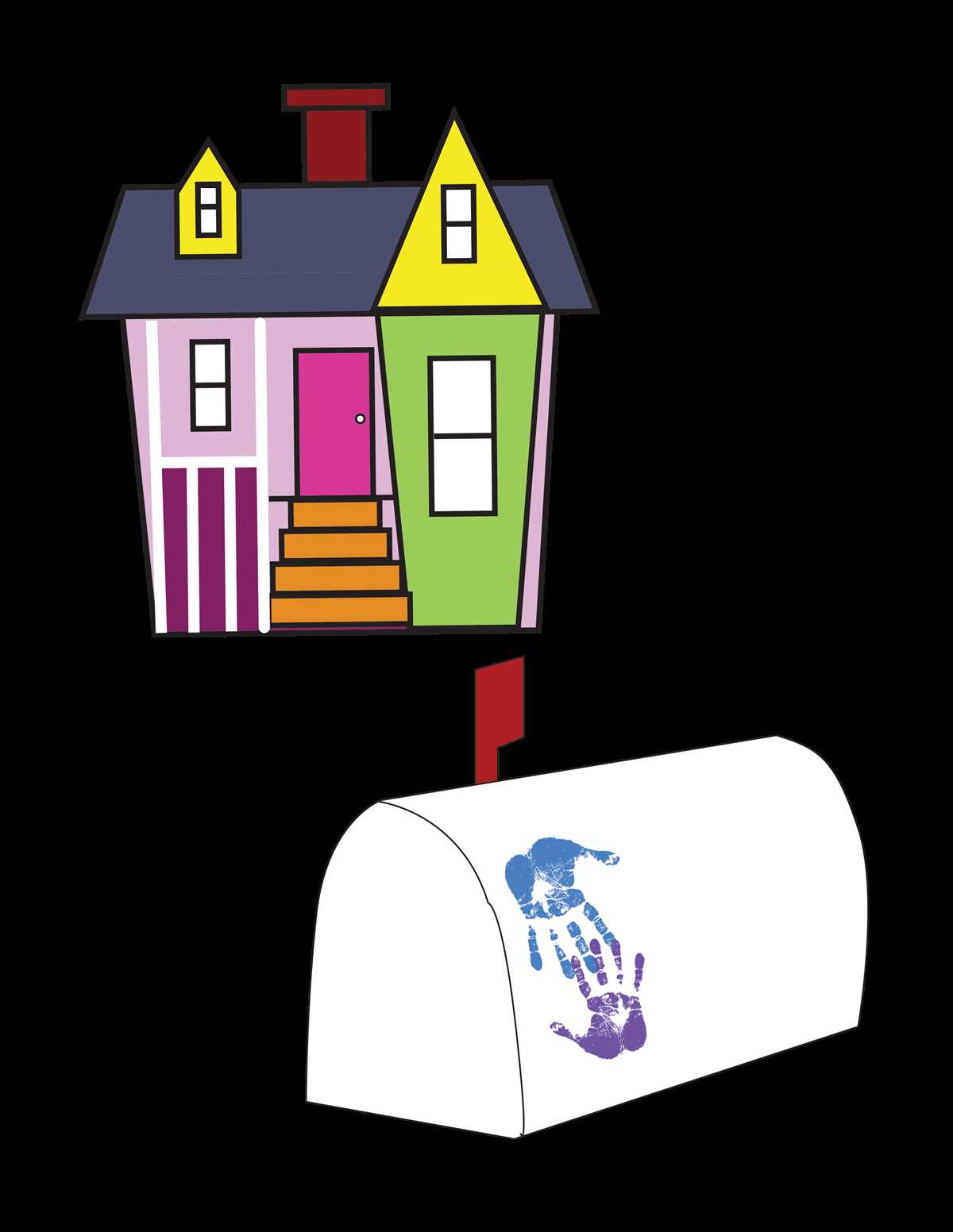 up movie house printable
