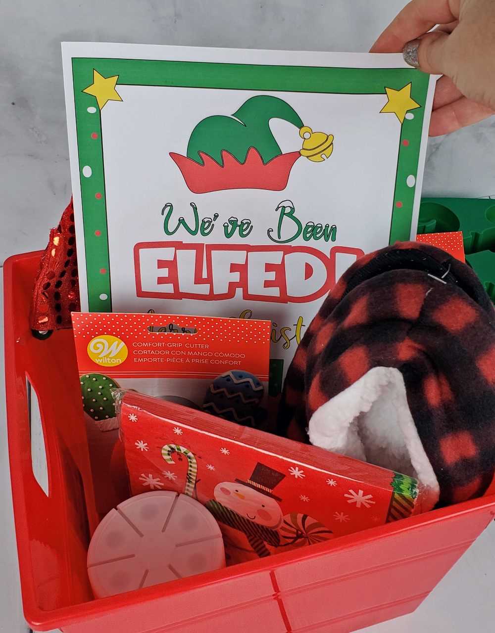 youve been elfed free printable youve been elfed free printable