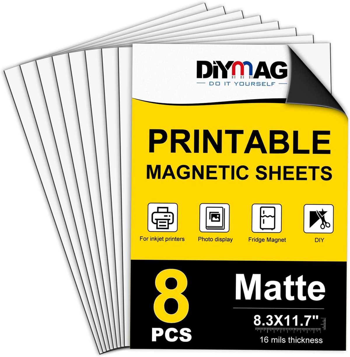 magnetic printable sheets