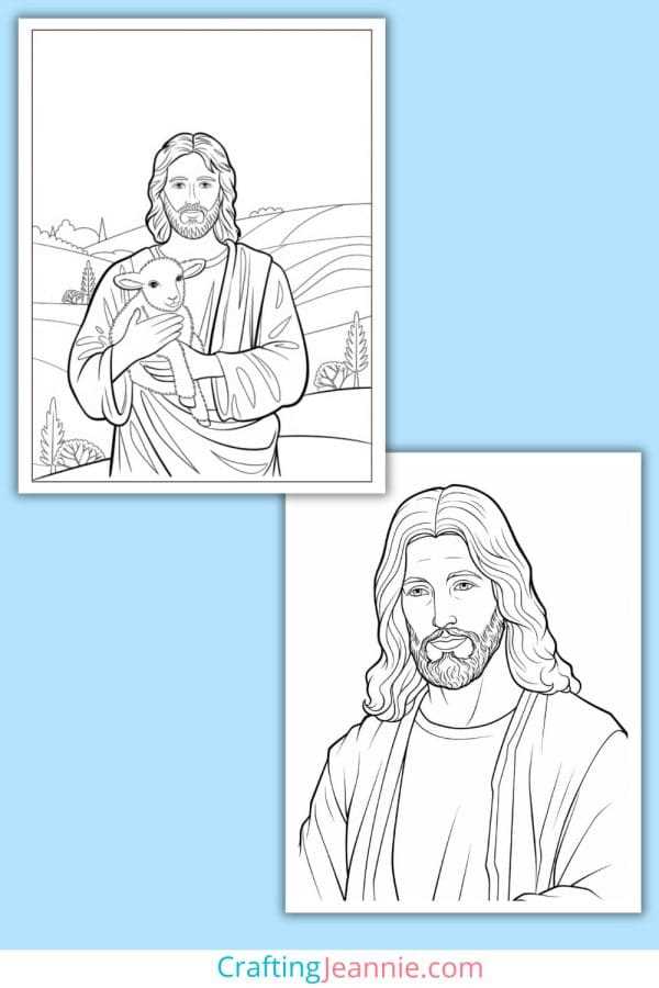 free printable picture of jesus