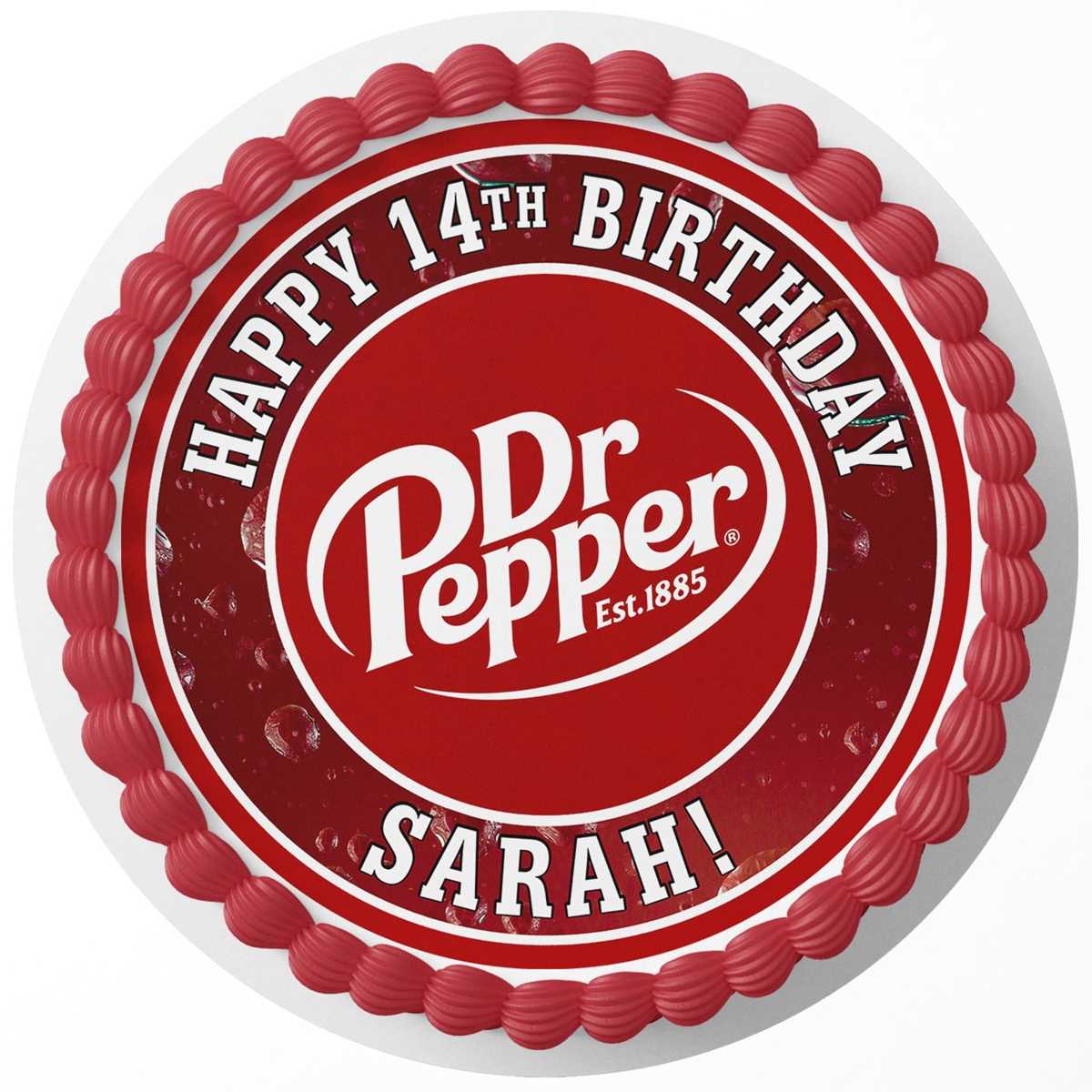 printable dr pepper logo