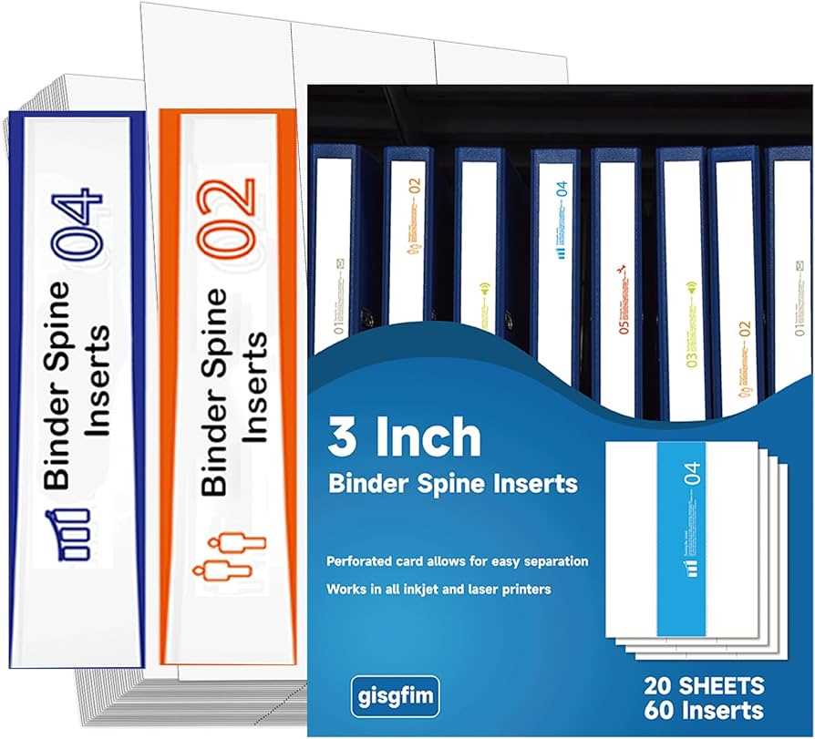 printable binder spine inserts