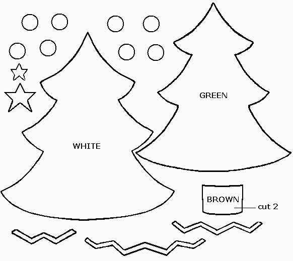 christmas tree printable ornaments