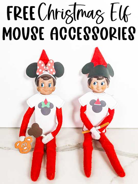 elf twister printable