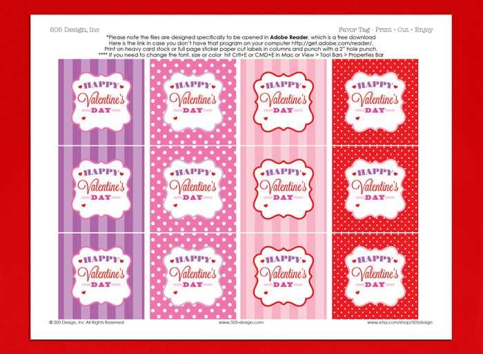valentine gift tags printable valentine gift tags printable