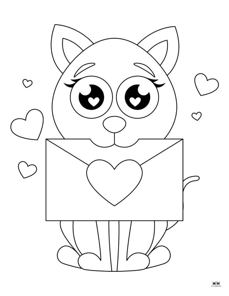 valentines coloring pages printable free