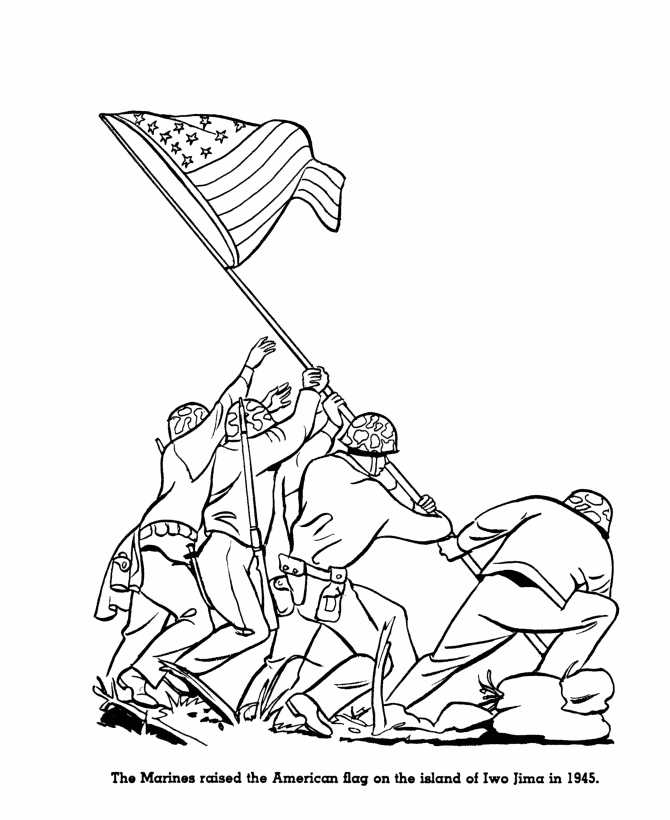 veterans day printable coloring pages