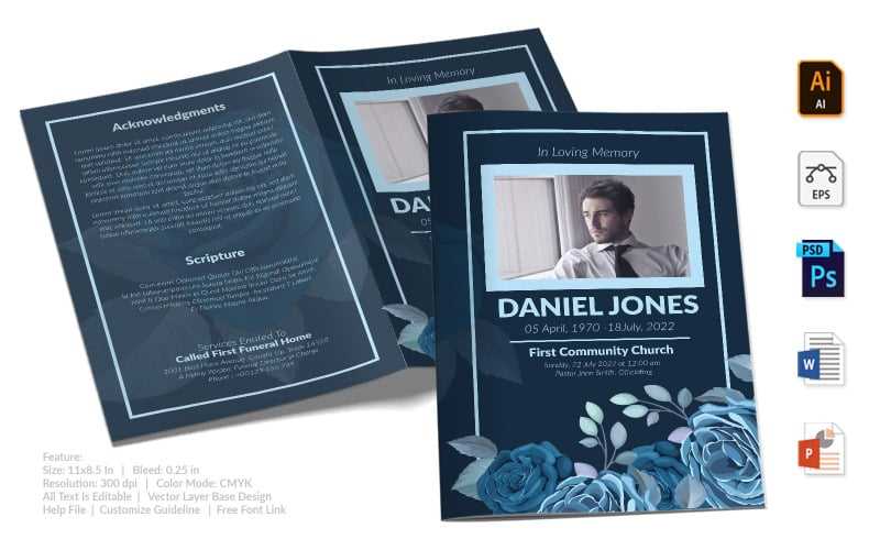 free printable funeral resolutions