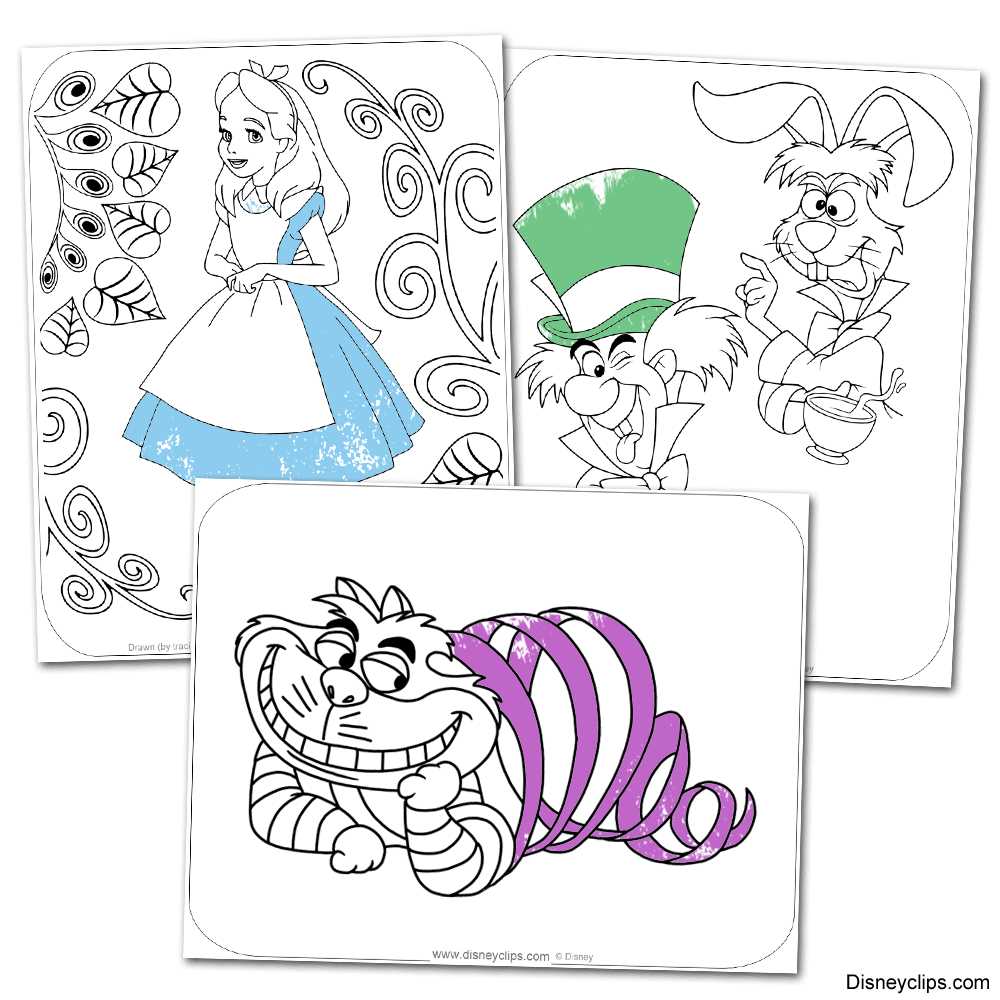 alice and wonderland printables alice and wonderland printables