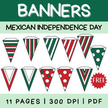 free printable mexico flag