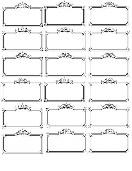 printable name tag template