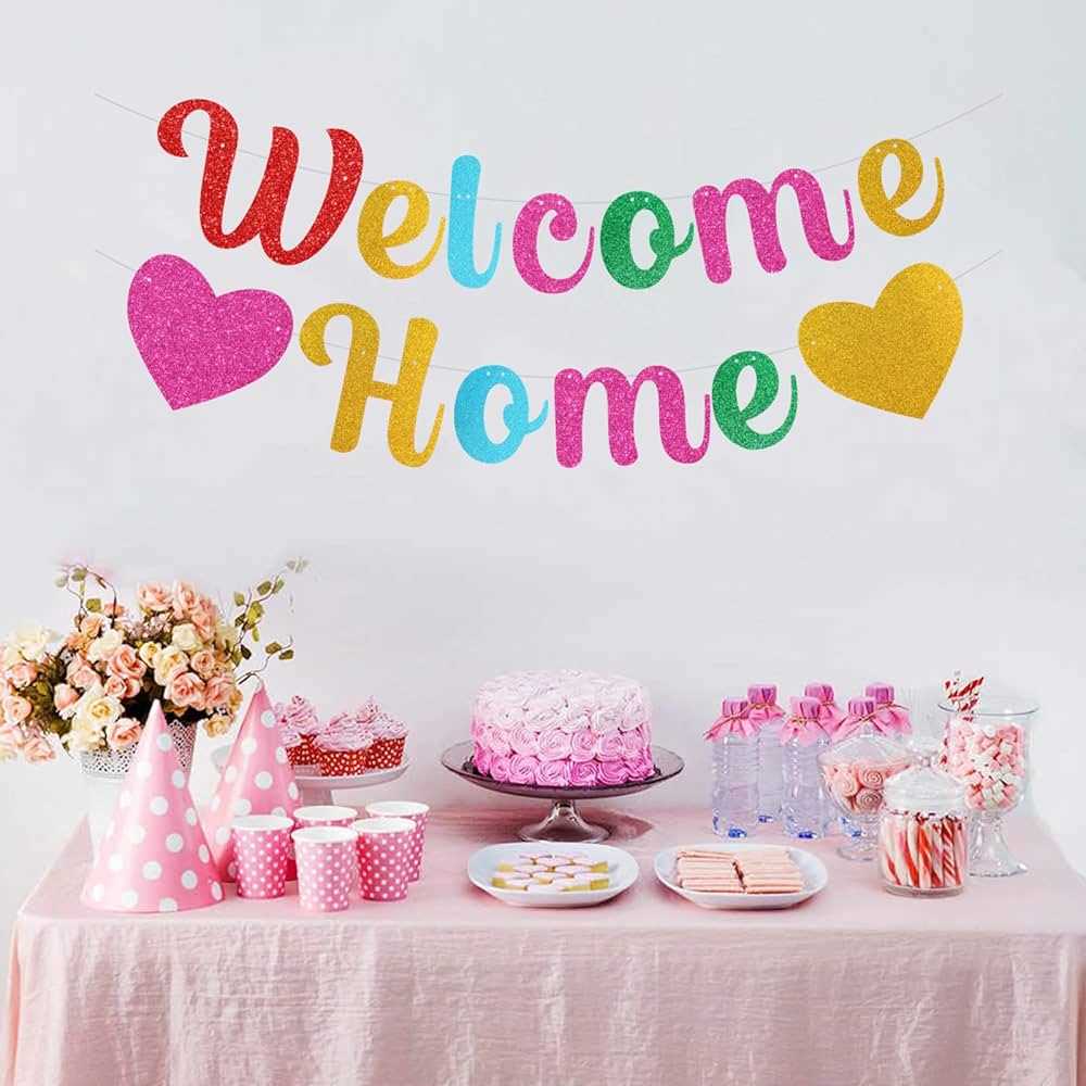 welcome home banner printable
