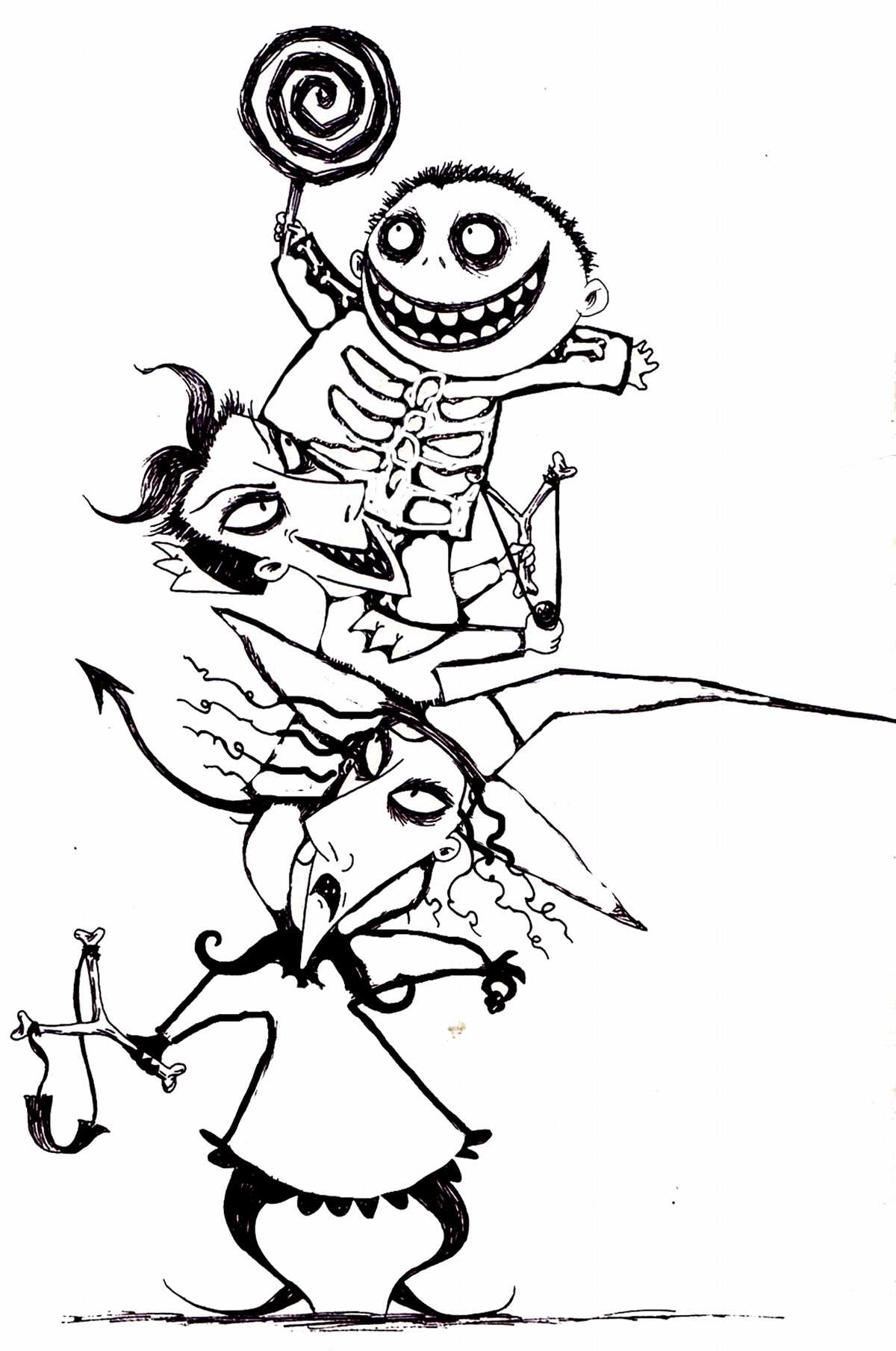 jack skellington coloring pages printables jack skellington coloring pages printables