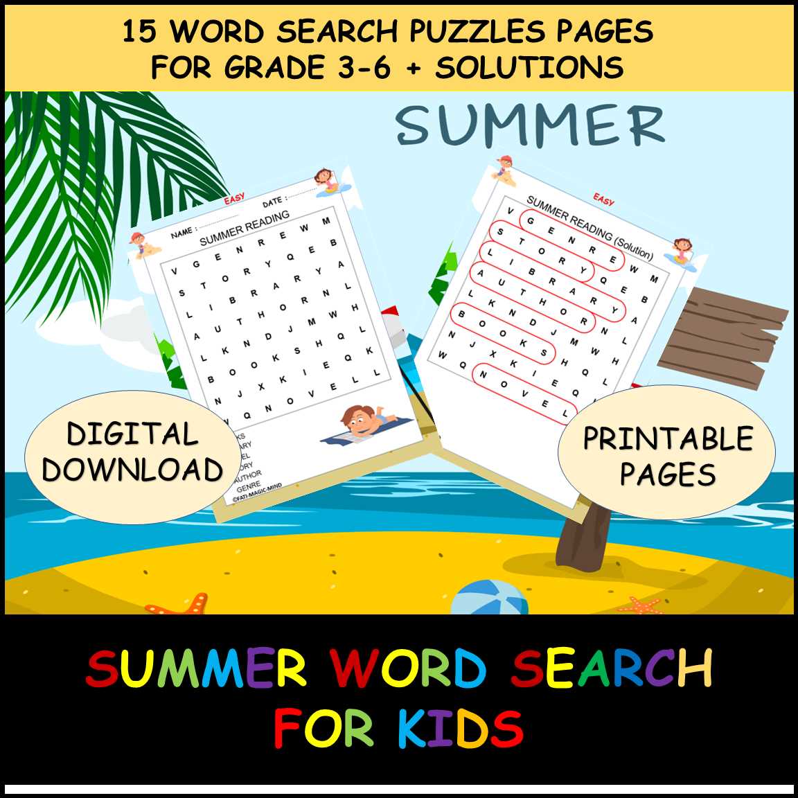 word search for 6th graders printable