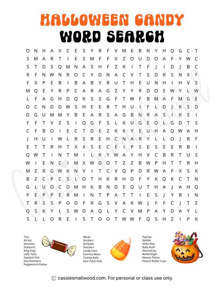 word search halloween printable