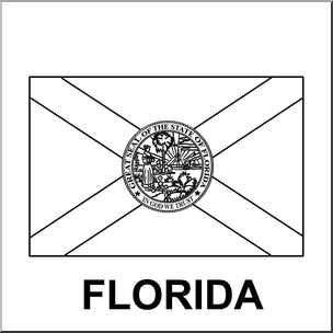 printable flag of florida