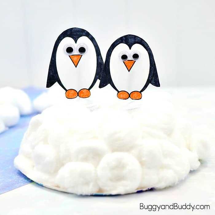 free printable penguin template