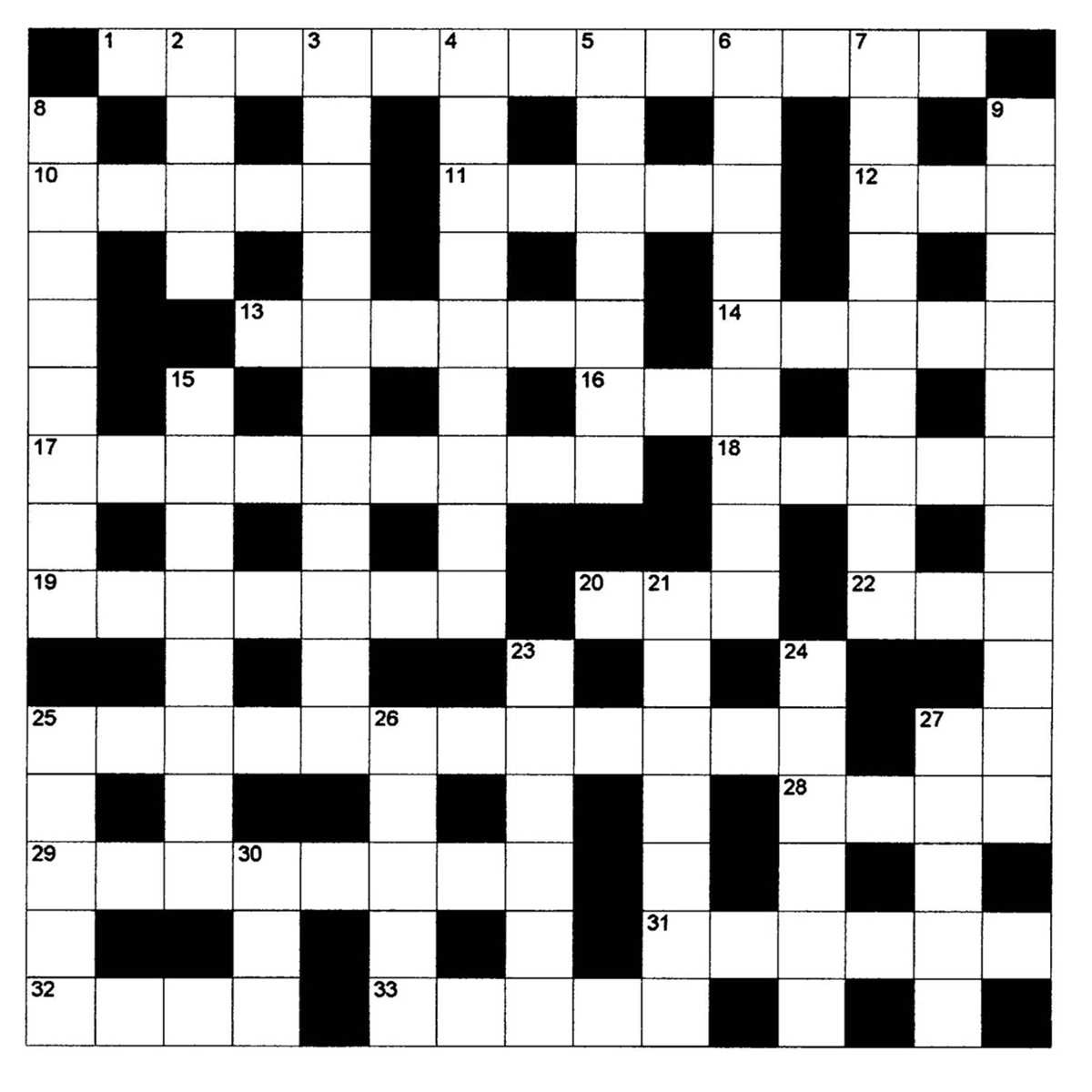 big crosswords printable