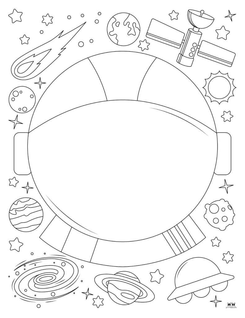 printable astronaut cut out template