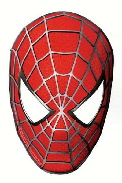 printable small spiderman face
