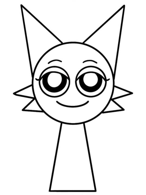 sprunki coloring pages printable