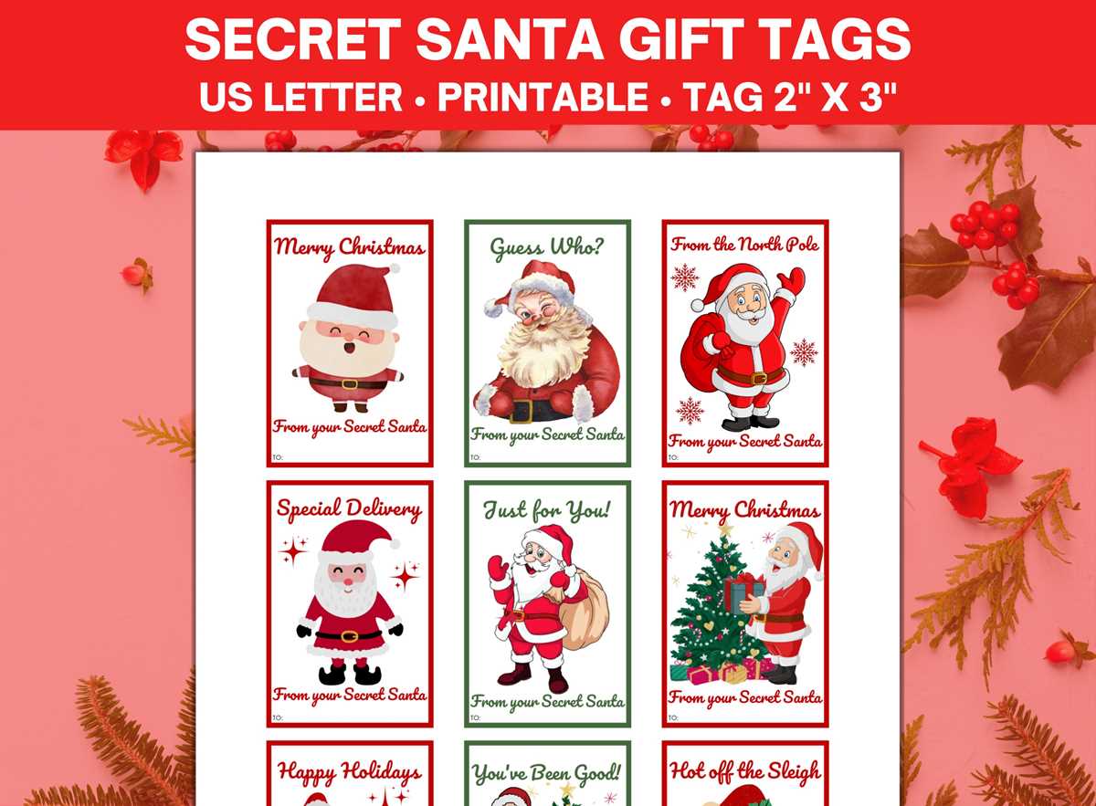 from santa gift tags printable from santa gift tags printable