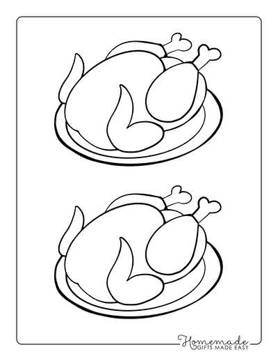 turkey cutouts printables
