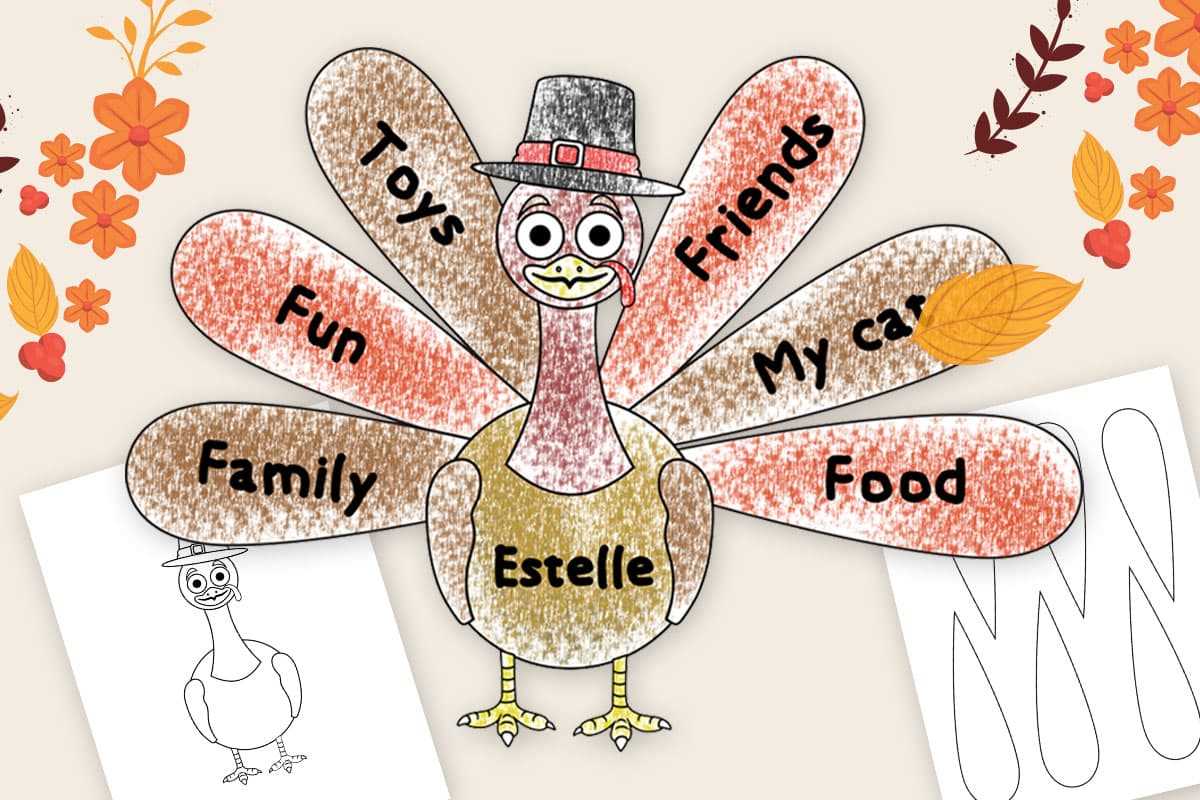turkey crafts printable