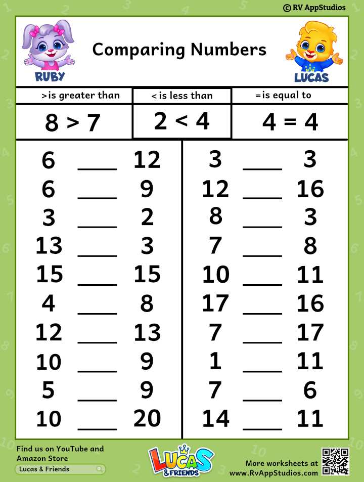 greater than less than free printable worksheets greater than less than free printable worksheets
