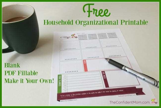 free household printables